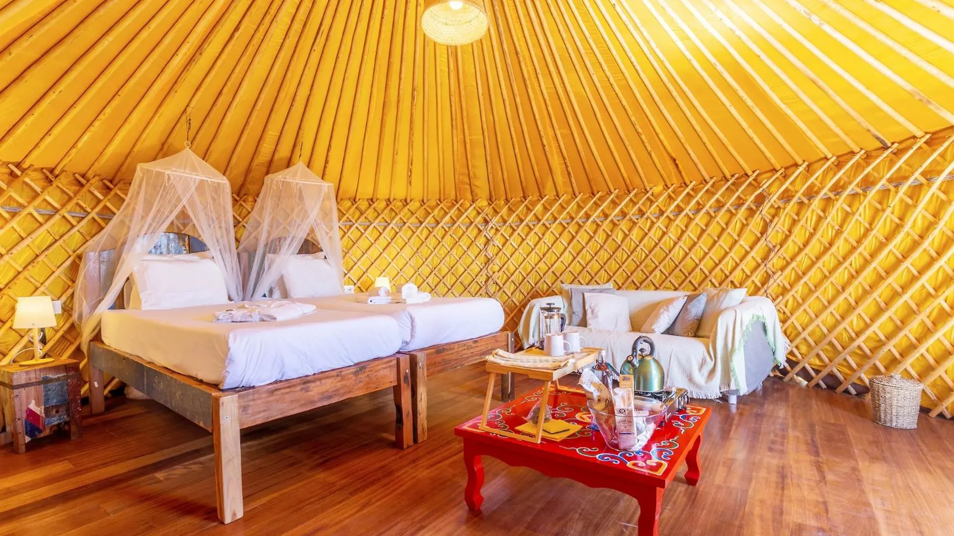 Resort Finca De Arrieta Village - Yurts And Stone Cottages - Shared Pool - Walking Distance To Arrieta Beach - Off Grid Tabayesco