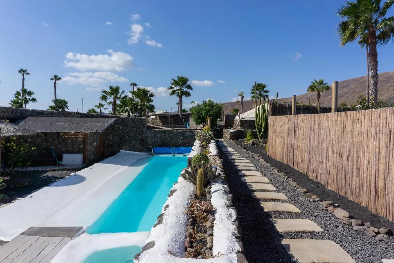 Finca De Arrieta Village - Yurts And Stone Cottages - Shared Pool - Walking Distance To Arrieta Beach - Off Grid Tabayesco Spain