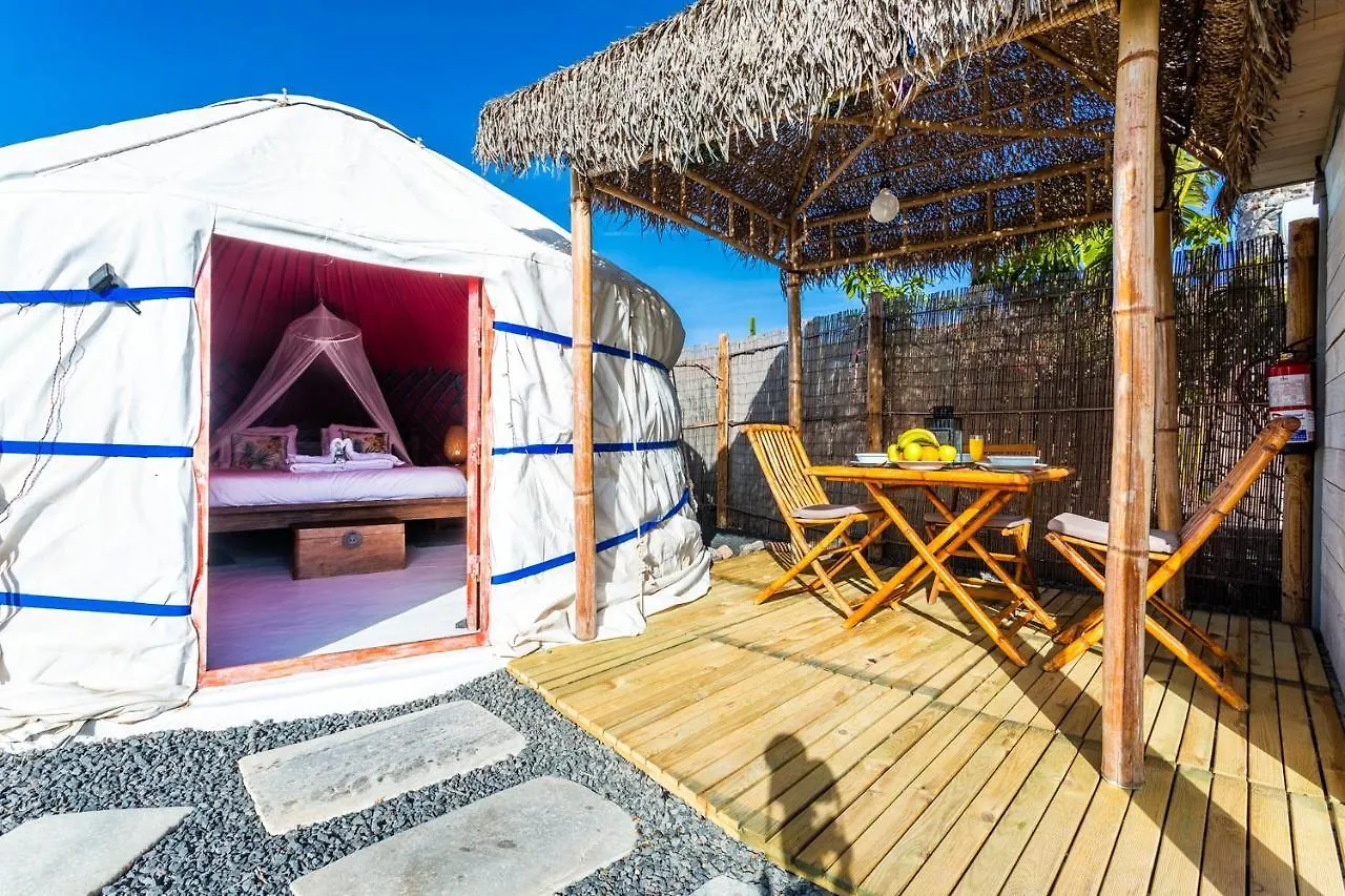 Finca De Arrieta Village - Yurts And Stone Cottages - Shared Pool - Walking Distance To Arrieta Beach - Off Grid Tabayesco